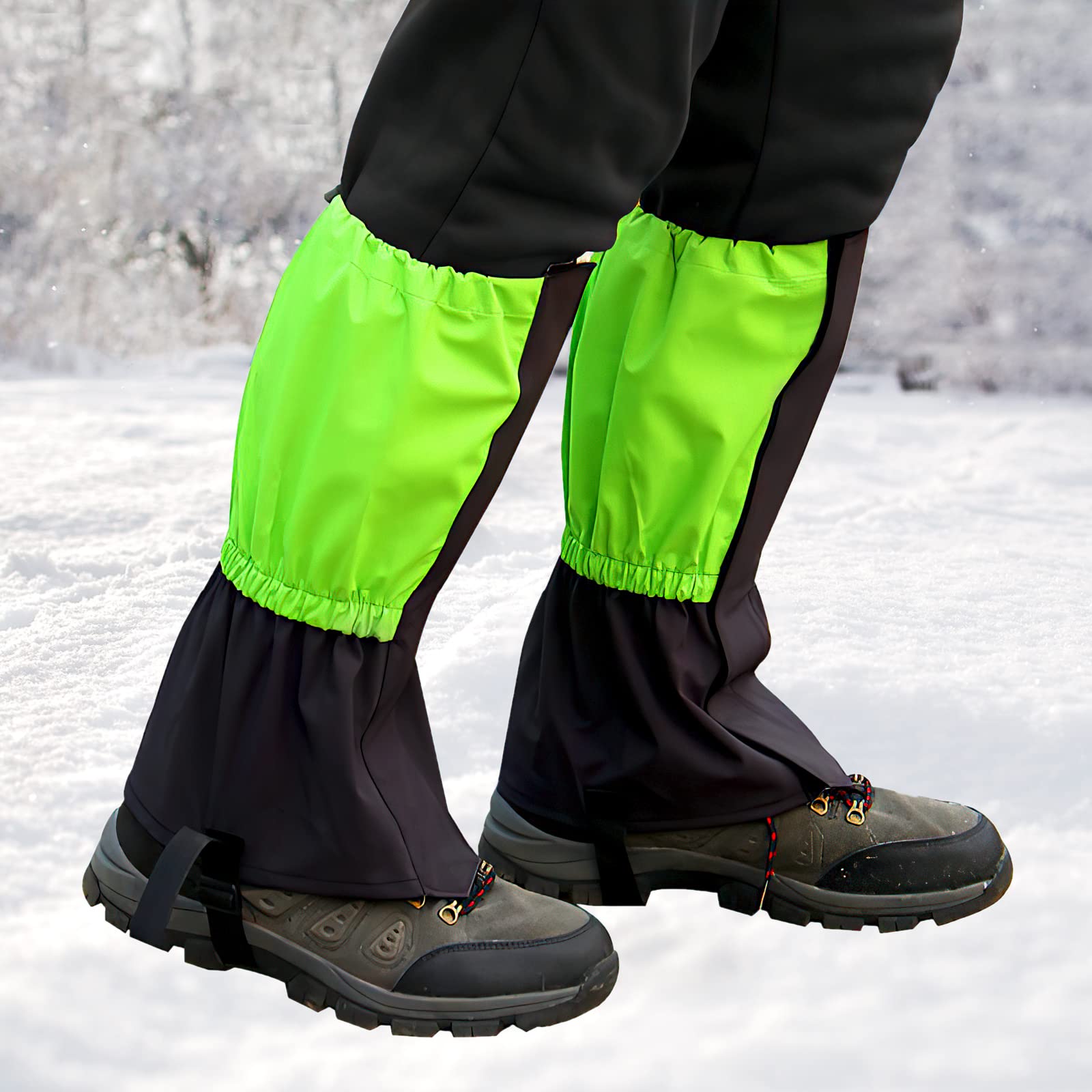 HENGBIRD Ghette Impermeabili per Escursioni - Uomo, Donna - Ghette da Neve per Arrampicata, Caccia e Sci