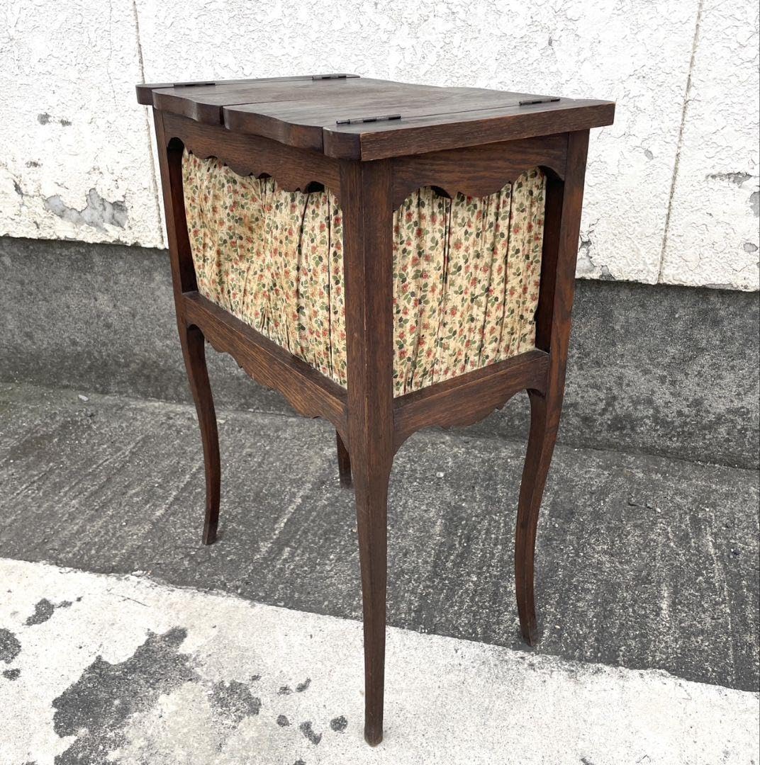 Amazon.co.jp: フランスヴィンテージ ソーイングボックス 小物入れ 蓋