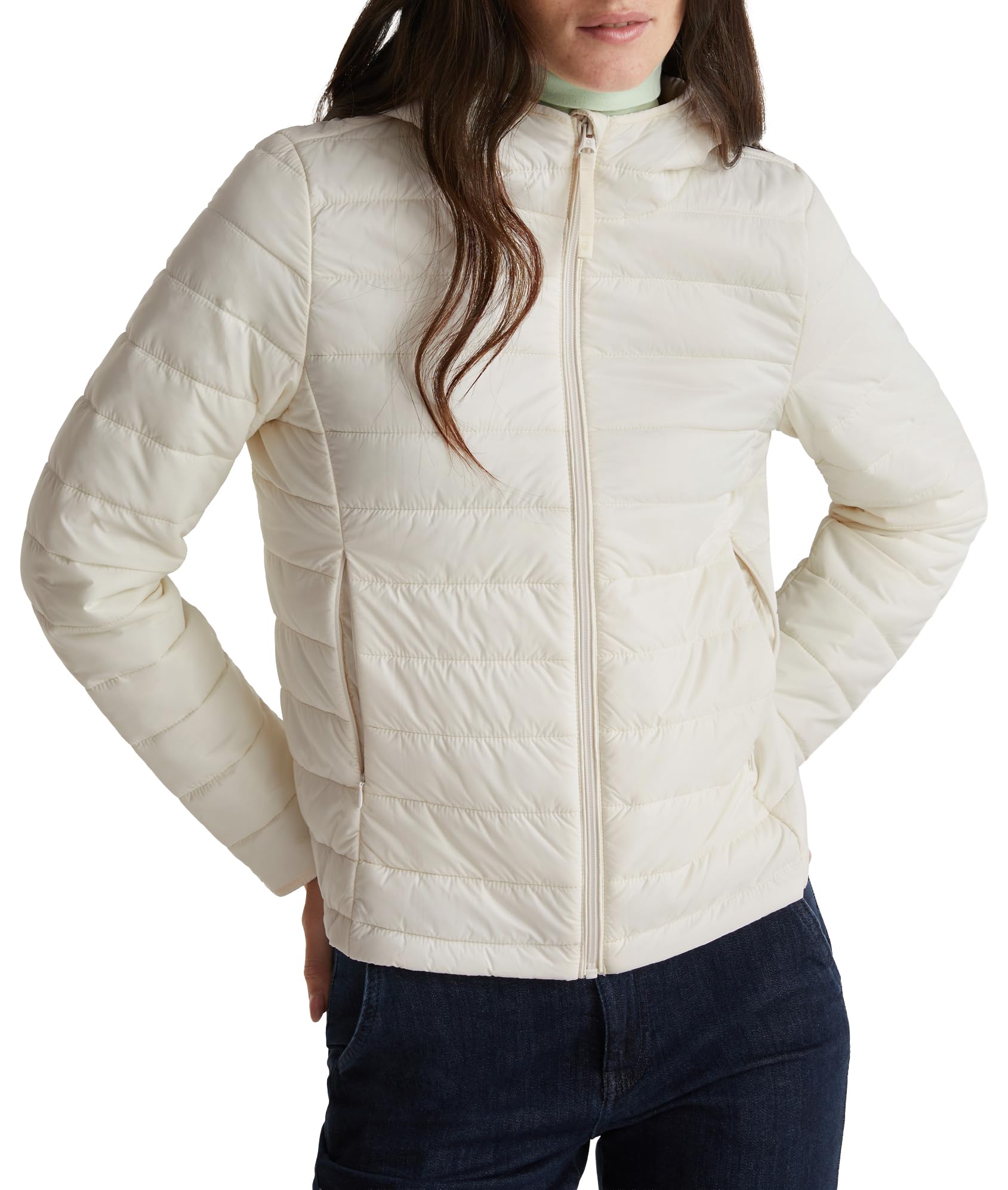 Image secondaire de Veste Microplume Femme United Colors of Benetton - Blanc XL