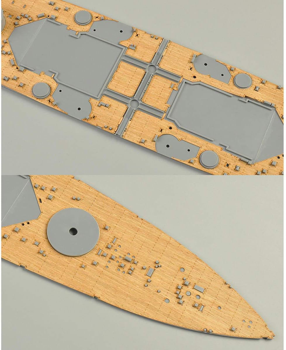 Wooden Deck For Tamiya 78011 1:350 Scale British HMS Prince Of Wales Model With Anchor Chain