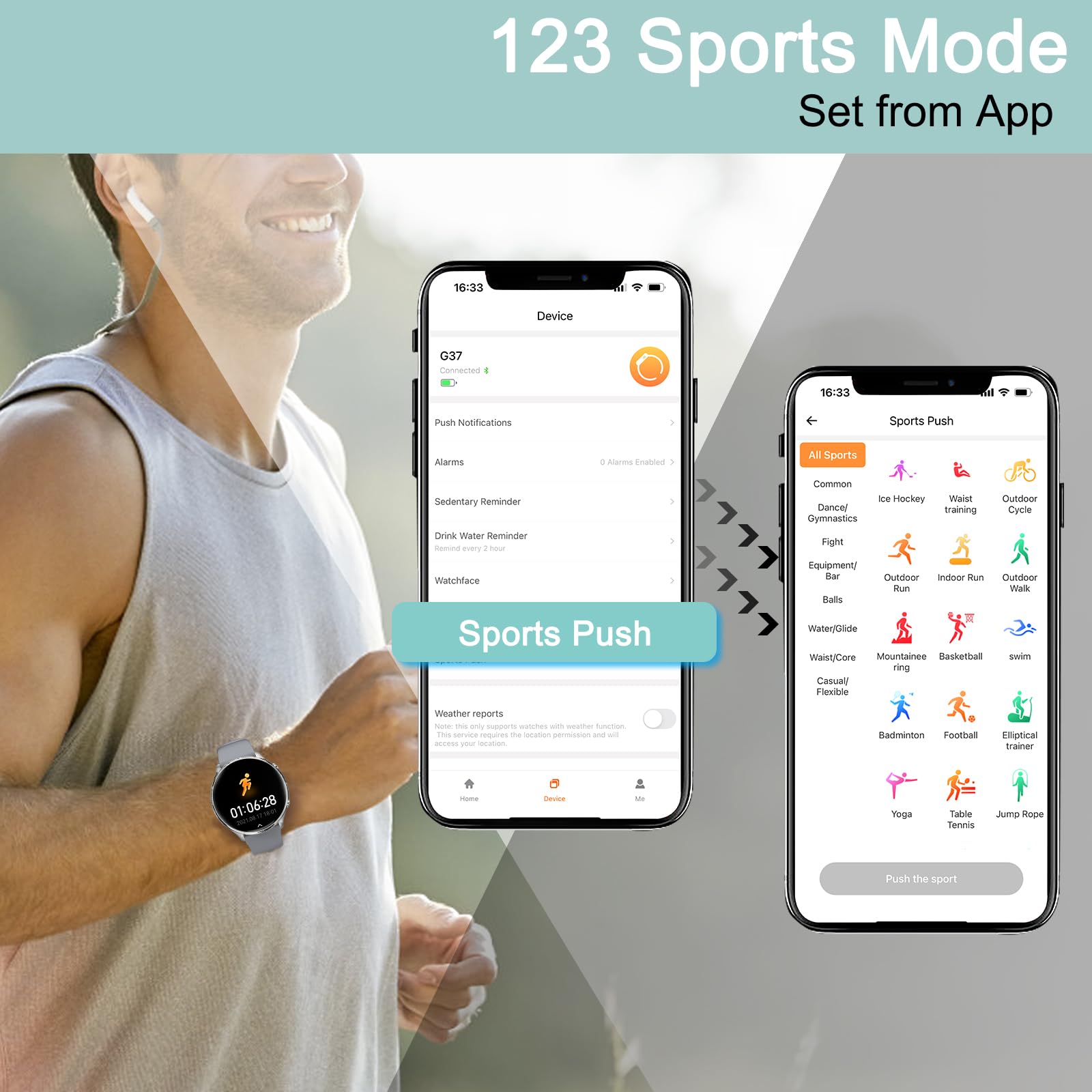 Relojes Inteligentes Mujer Hombre,1.39' Smartwatch Redondo con Hacer y Contestar Llamada,Monitoreo de Sueño,Podómetro,SpO2,120 Modos Deporte,Pulsera Fitness Plata para Android iOS