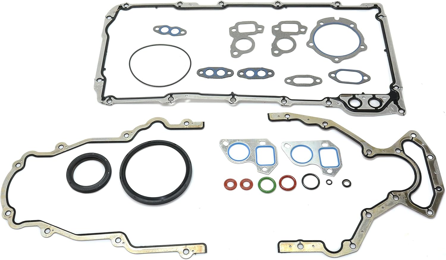Garage-Pro Set Lower Engine Gasket Set Compatible with 1999-2013 Chevrolet Silverado 1500, 2001-2019 Silverado 2500 HD, 2000-2014 Tahoe & 2006-2009 Trailblazer