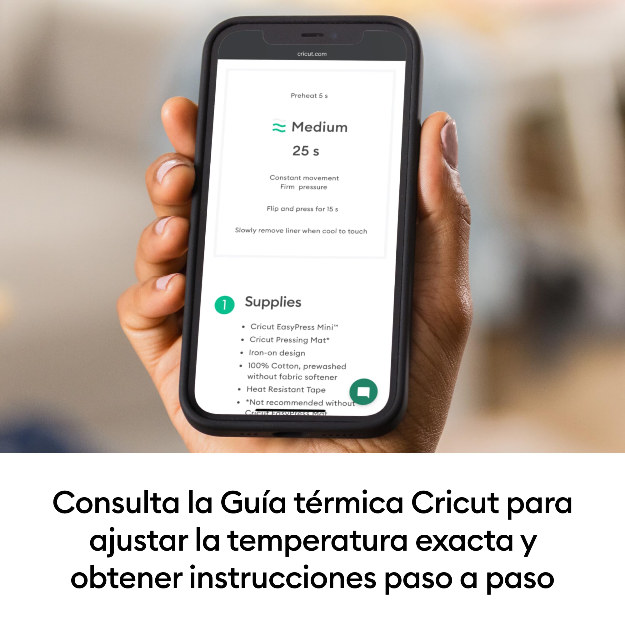 Cricut EasyPress Mini | Prensa térmica compacta para planchar vinilo (HTV), tinta Infusible y sublimación | Raspberry | 2026
