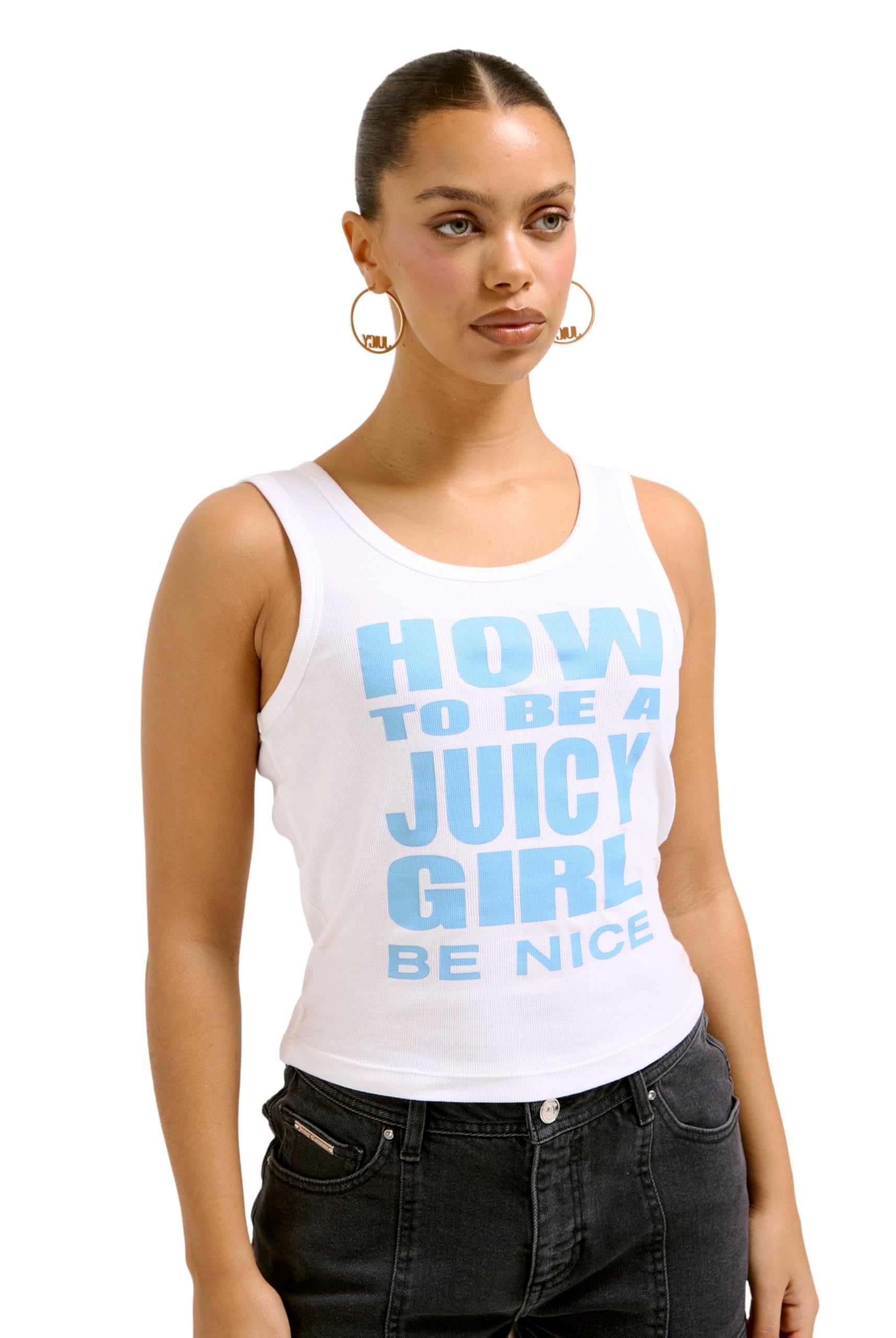 Juicy Couture Girls White How To Be A Juicy Vest, S