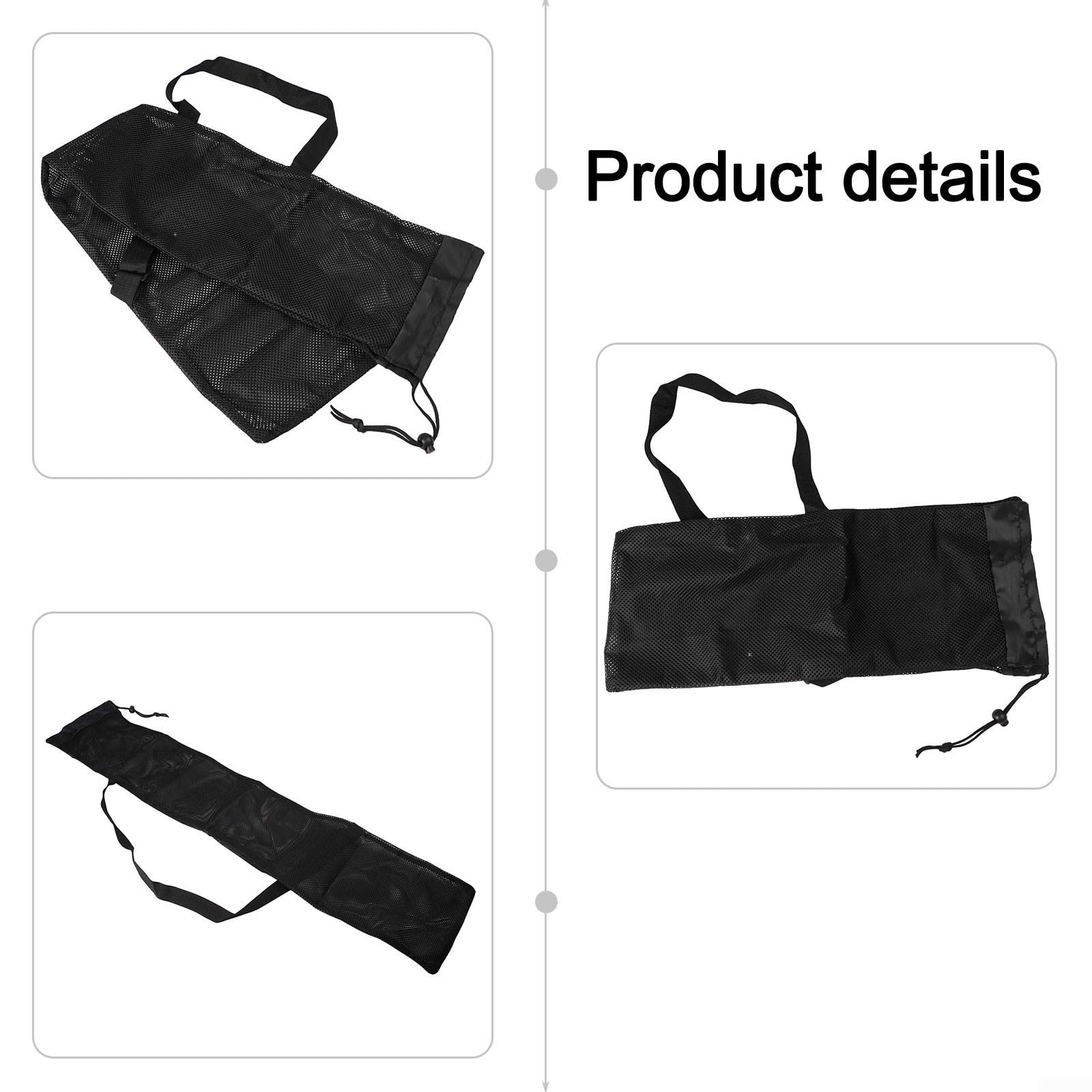 Kajak-Paddeltasche, 130 cm, tragbar, Netz-Paddelhalter, Aufbewahrungstaschen, schnell trocknend, verstellbarer Schultergurt, Paddelaufbewahrungstasche, Wassersportausrüstung