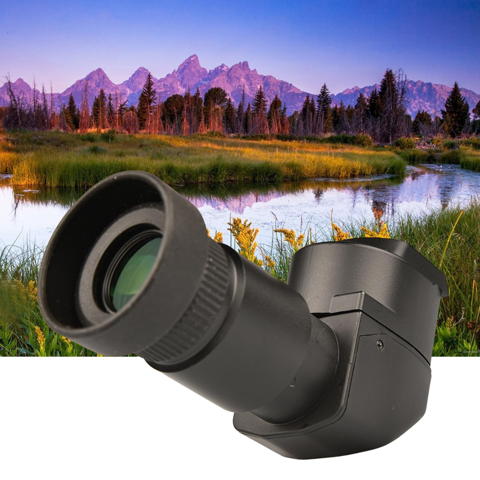 1, 250X 2, 50X Kamerasucher mit 10-teiligem austauschbaren Adapter für 300D 450D 1000D 400D 350D 500D 550D 600D 650D Sucher mit Einstellbarer Vergrößerung