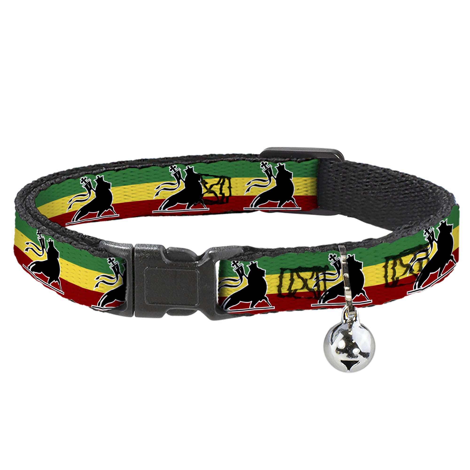 Collar para Gato Evita Asfixia Buckle-Down BAC-W31261-NM con Cierre de Liberación Rápida