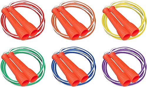 Miniatura 8 de Champion Sports Juego de cuerdas de salto de vinilo XU de lujo, en múltiples longitudes