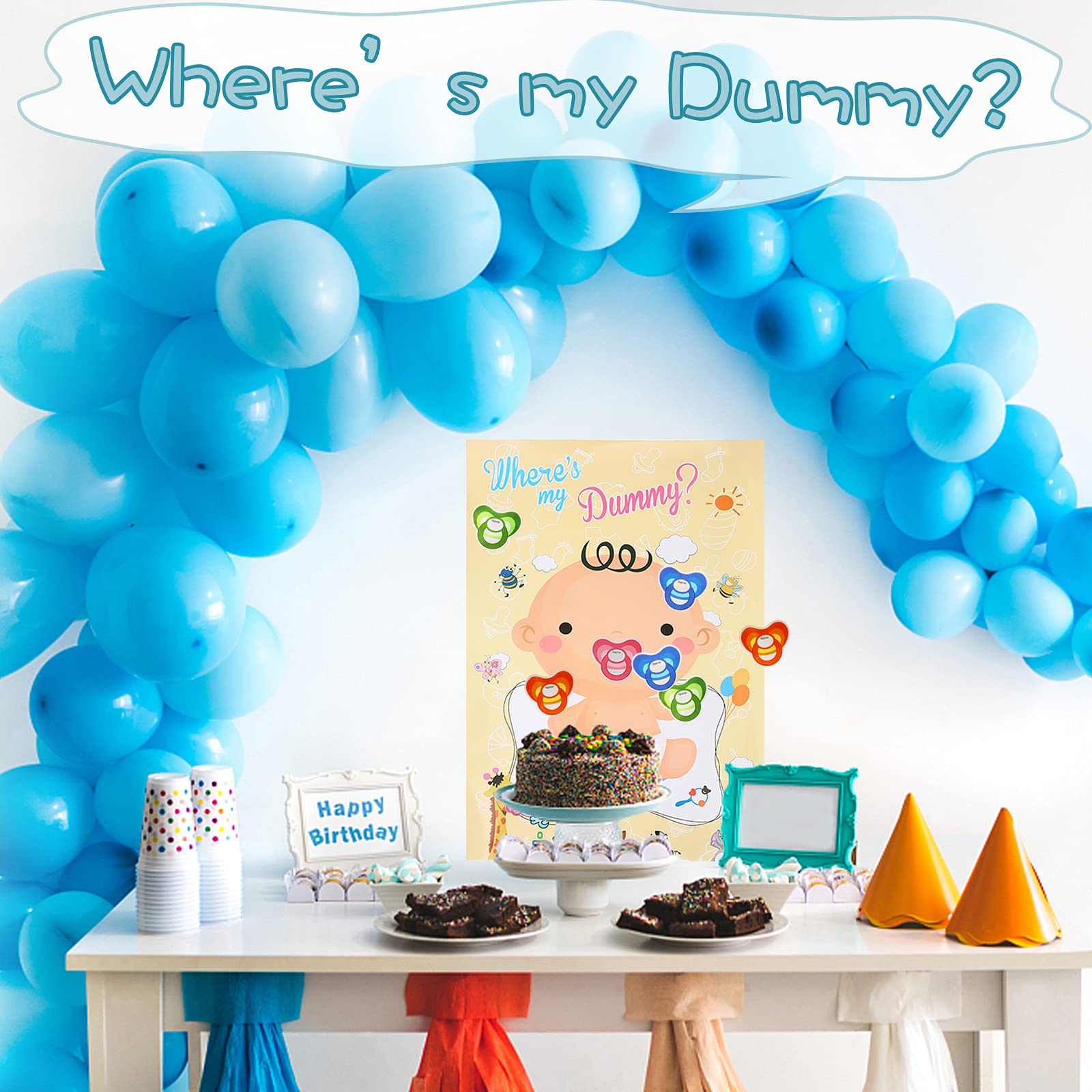 Buy Acehome Gender Reveal Pin Game & Pin the Dummy Game, Baby Shower