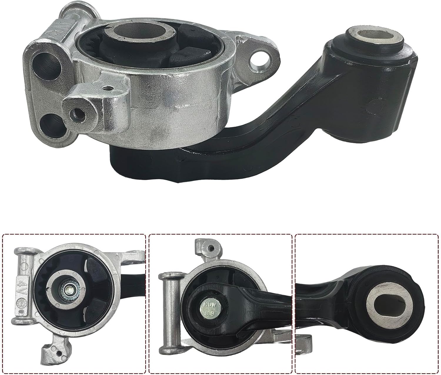 Engine Motor and Transmission Mount Kit Compatible with 2009-2014 Murano 3.5L V6 Engine AWD Transmission, OE A7394 112703JA0B A7391HY 113201AA1A A4365HY 112103KA0A A4373 6PCS