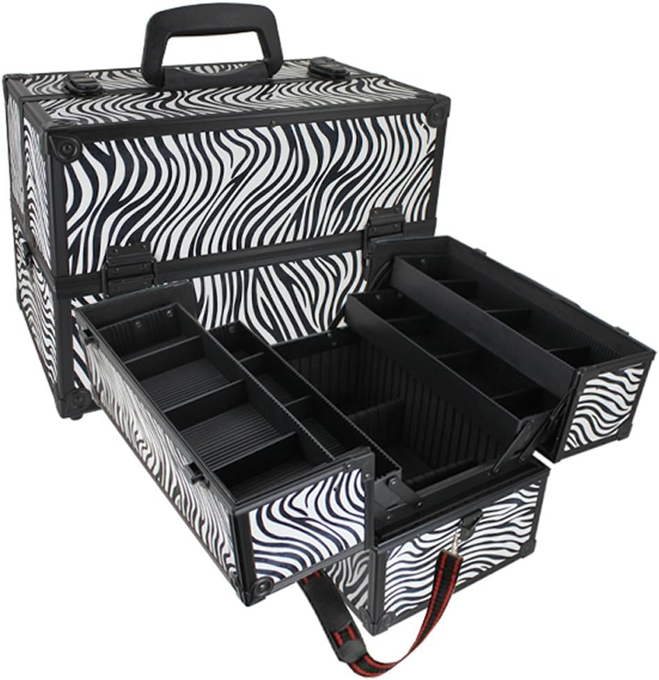 Professional Rolling Cosmetic Makeup Case