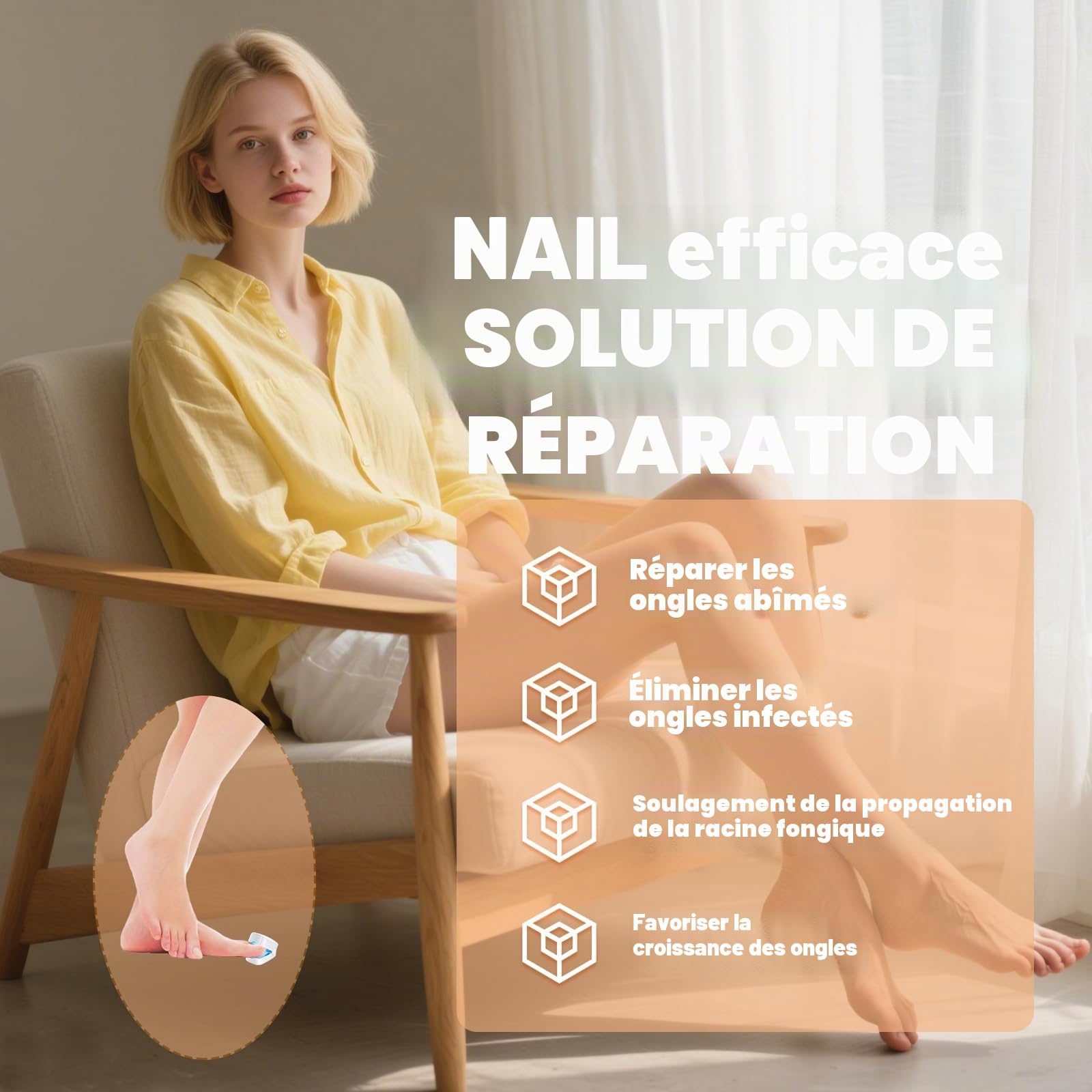 Appareil Traitement Laser Mycose Ongles Mycose Ongles des Pieds Nettoyage et Réparation Ongles Traitement Champignons Ongles Infections Fongiques (1)