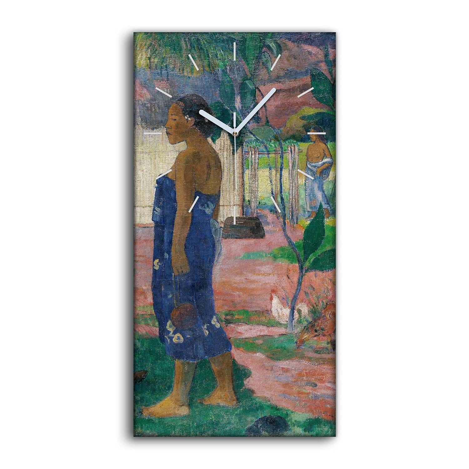 Horloge sur Toile Coloray sans Tic-Tac pour Finir avec le Bruit Énervant