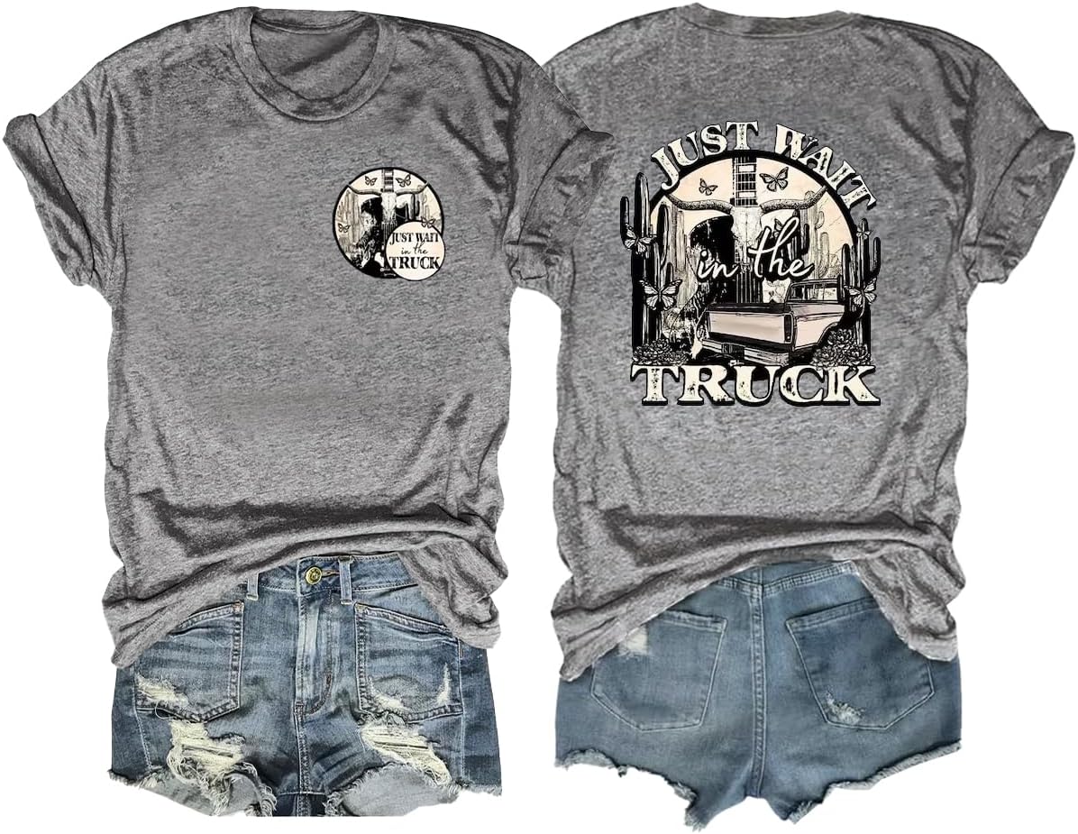 Women On My Husbands Last Nerve Shirt Funny Wife Life Skull Hand T Shirt Letter Short Sleeve Vacation Tops