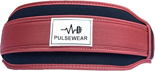 Miniatura 9 de CoreMaxx - Cinturón de levantamiento de pesas de 0.197 in - Cinturón de gimnasio ajustable para hombres y mujeres  Soporte de espalda para