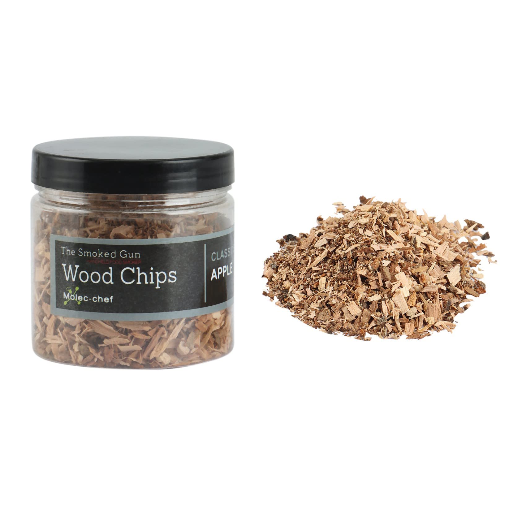 CTRLZS Wood Chips Set for Smoking Infuser - Wood for Food Smoker and Cocktail Smoker(Wood)