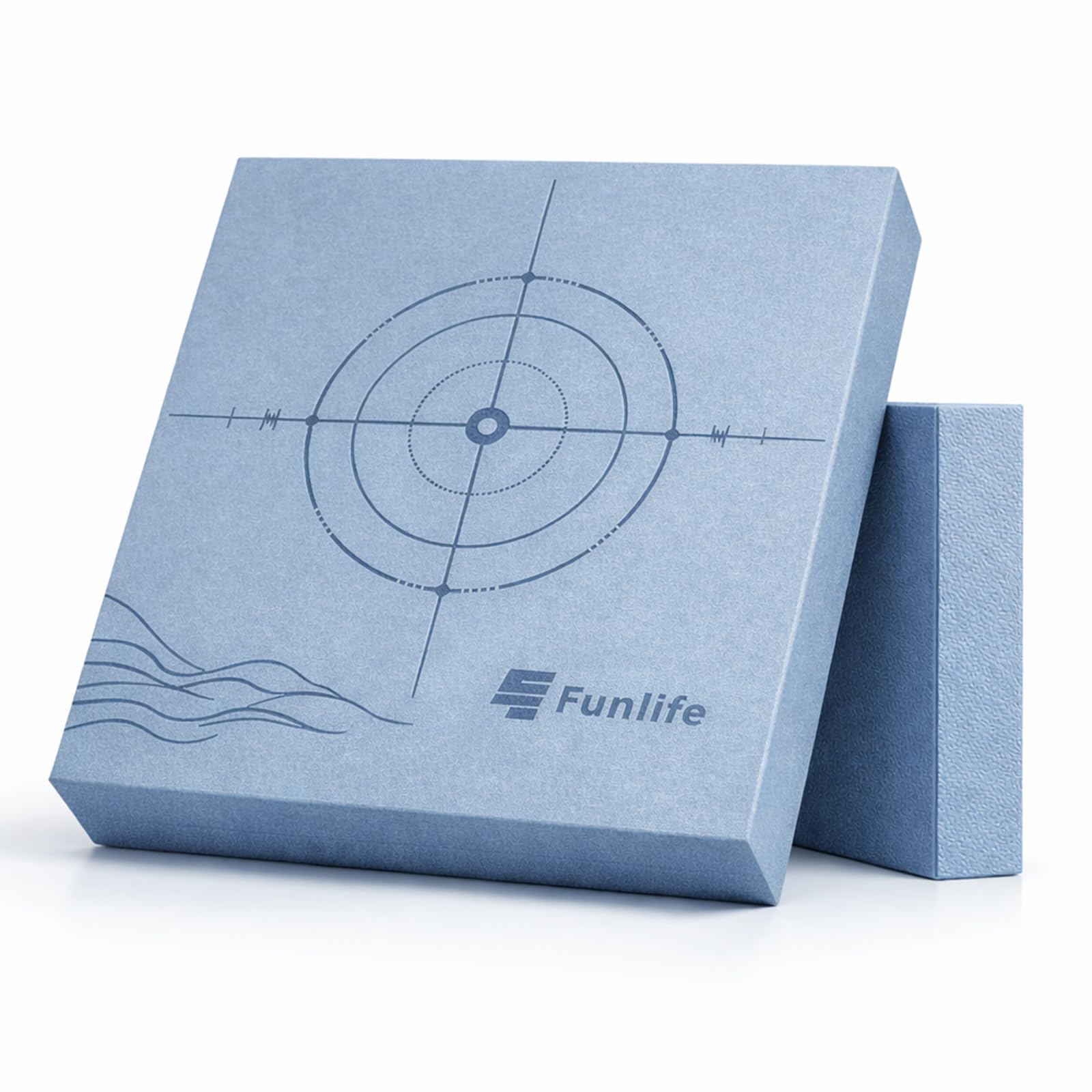 FunLife Balance Pad 40x40x5 cm – Cuscino per l'equilibrio per Fitness, Yoga e Fisioterapia, Trainer per la stabilità, Antiscivolo Fino a 150 kg