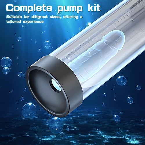 Miniatura 5 de Enhancement Growth Vacuum Pumps, Electric Increase Size Training Device Automatic Pumps Strength Air Suction Silicone Pocket Extend Enlarger PLR65