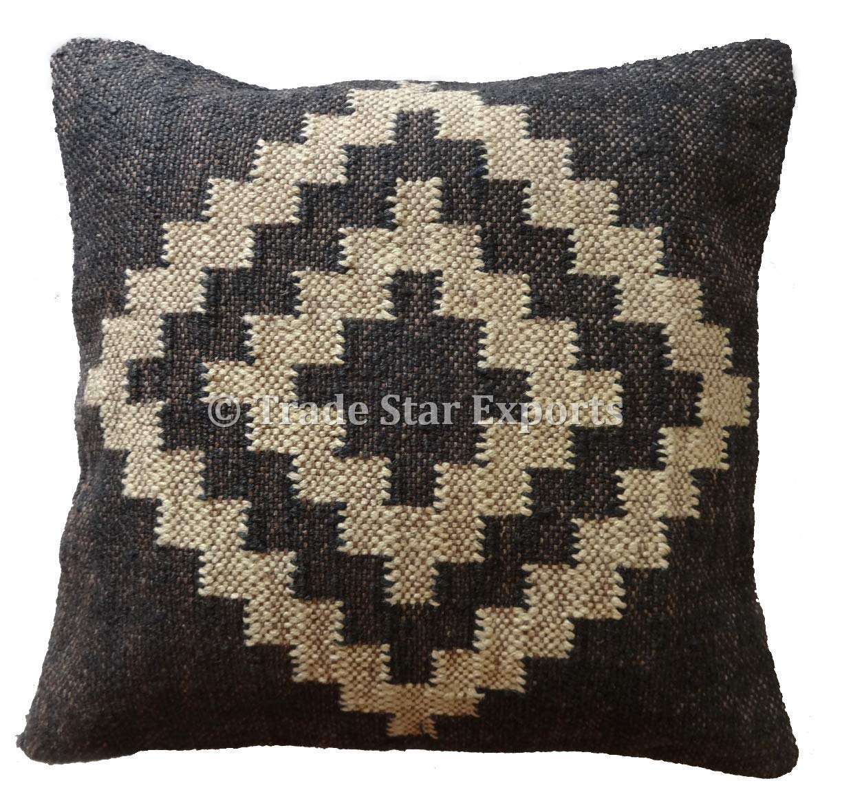 Federa per cuscino con stampa a blocchi indiani in cotone, cuscini boho per lotteria, federe per cuscini boho in cotone fatte a mano, cuscini floreali a blocchi - Italia