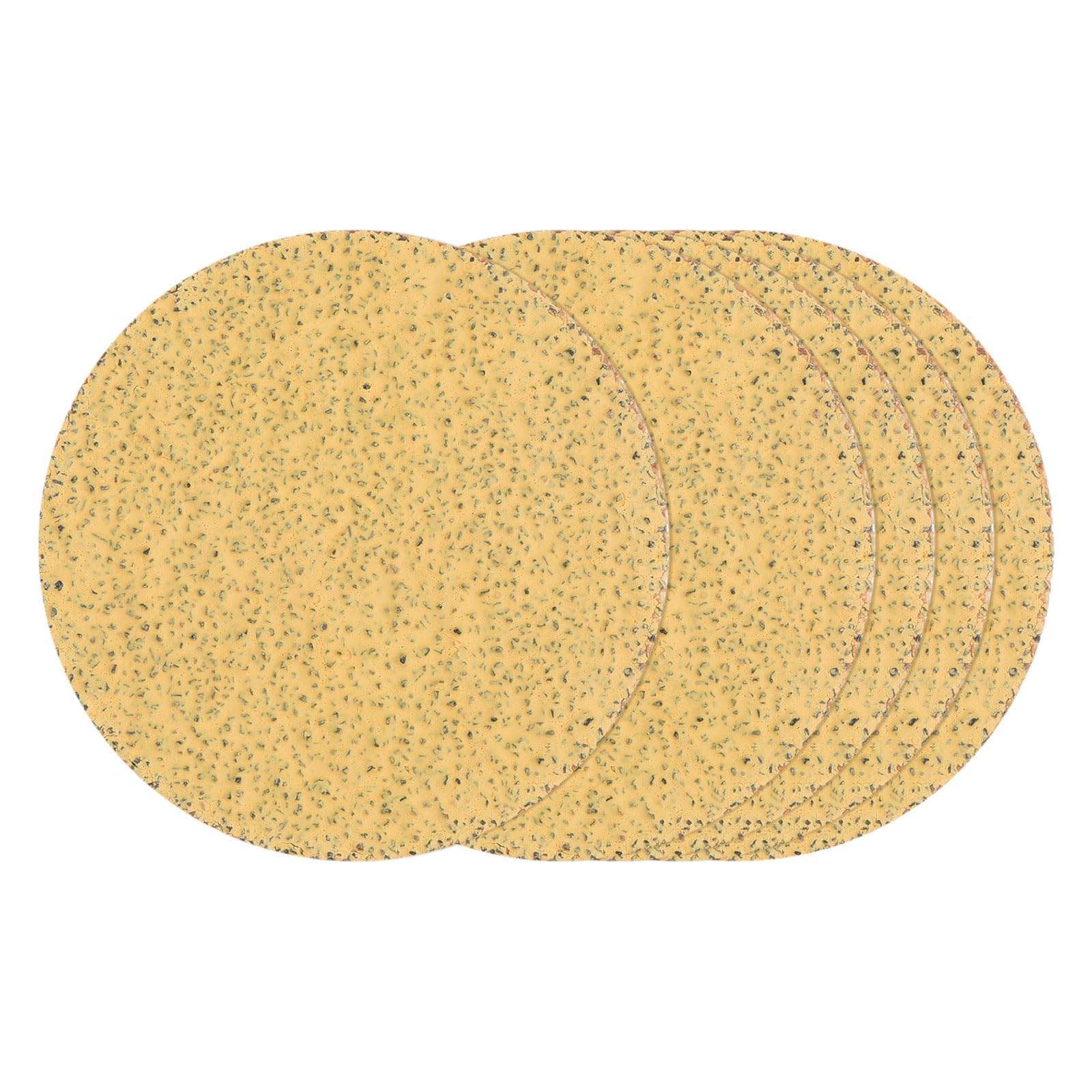 Kozelo 25 Pcs Sanding Discs 76 mm 40 Grit Hook and Loop Random Orbital Sandpapers Suitable for Drywall Sander Wood Metal Furniture, Yellow โ image 1