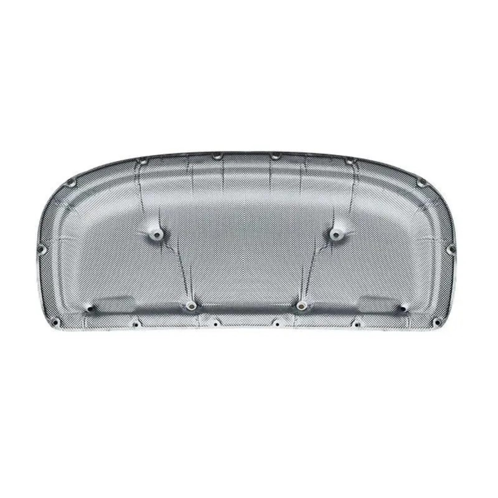 Xexjhqq Half Aluminum Foil Car Hood Engine Insulation Pad For Leapmotor C10 2024 2025 Front Engine Hood Insulation Pad Sound Heat Cotton Pad Soundproof Mat Cover Foam Fireproof(Half Aluminum Foil)
