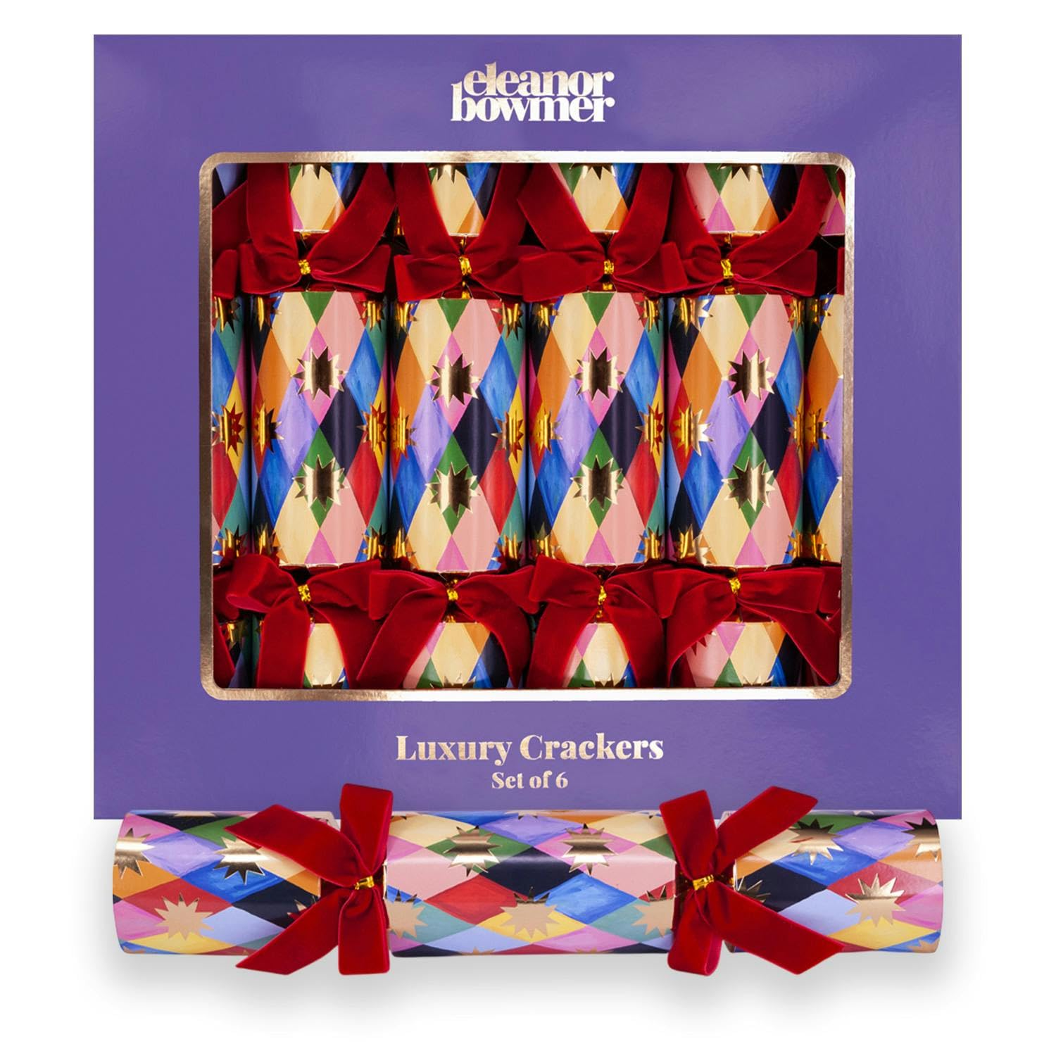 Caspari Celebration Crackers 6pk Wine Tasting Luxury Crackers - Digs N