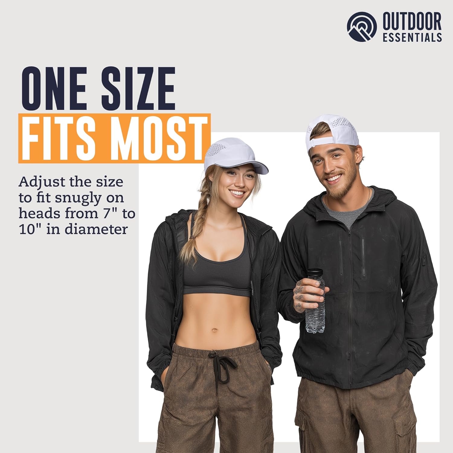 OutdoorEssentials Running Hat - Breathable Running Hats for Women & Men - Jogging Exercise Hiking Cap - Trail Baseball Tennis - Image 5