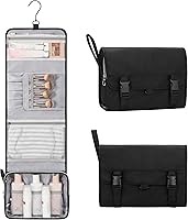 Vista 15 de Relavel Neceser colgante para viajar, 01 Negro, L