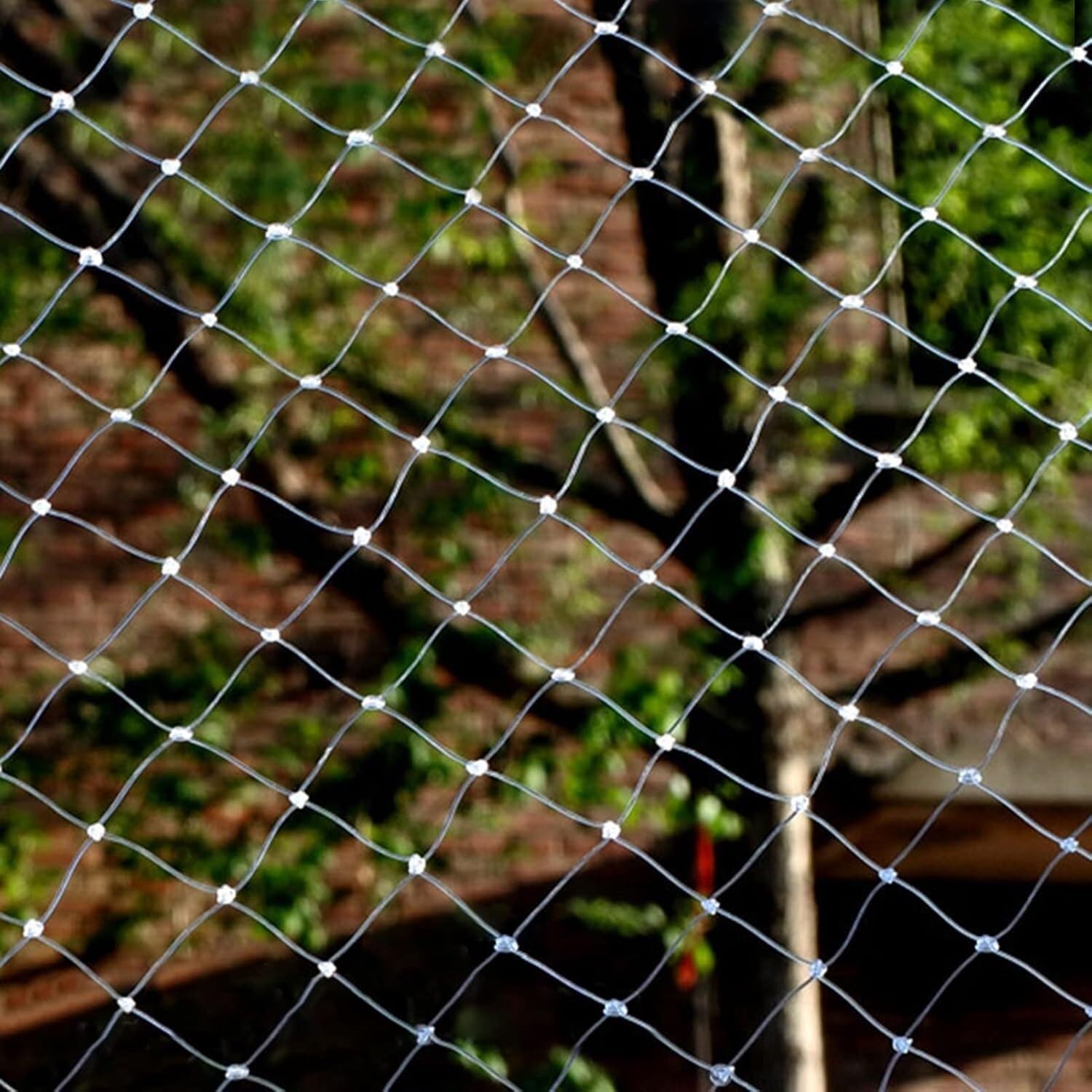 Rete for Piante for Frutta e Verdura Rete di Sicurezza Leggera Bianca for pollai, recinzioni da Giardino, Barriere for Conigli e Animali(5x10m/16.4x32.8ft)