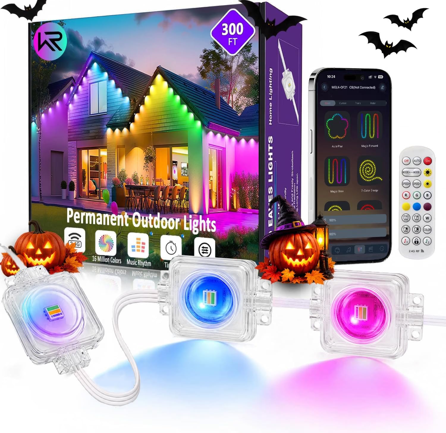 Photo 1 of EJ's SUPER CAR 300FT RGB+IC Smart Outdoor String Lights