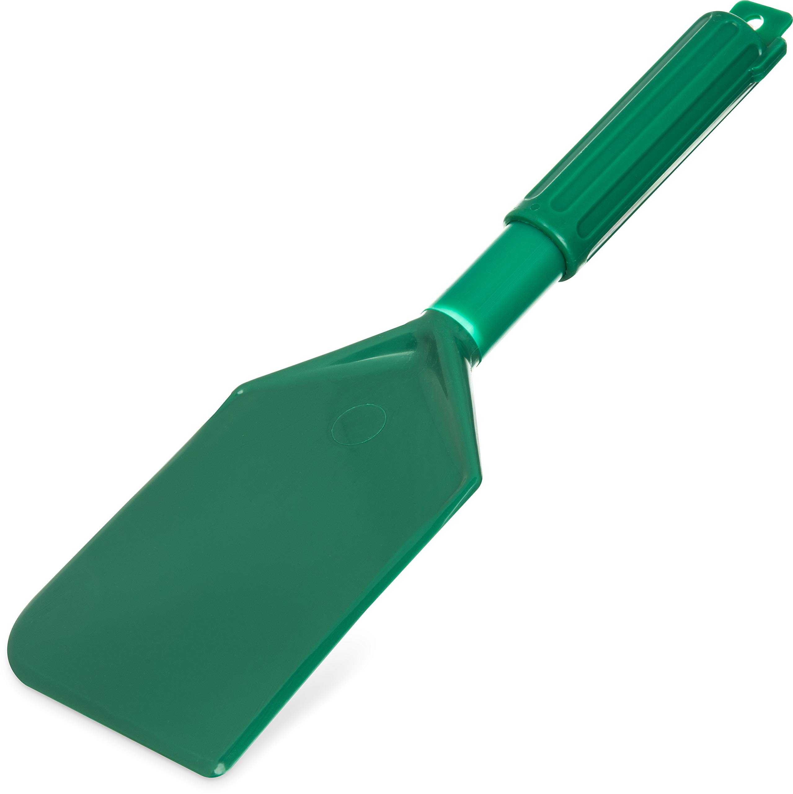 Grattoir à pagaie nylon Carlisle manche plastique vert 40350C09