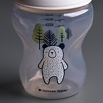 Tommee Tippee Closer to Nature Baby Bottles, Woodland Friends | Breast-Like Nipple, Anti-Colic Valve (9oz, 3 Count)
