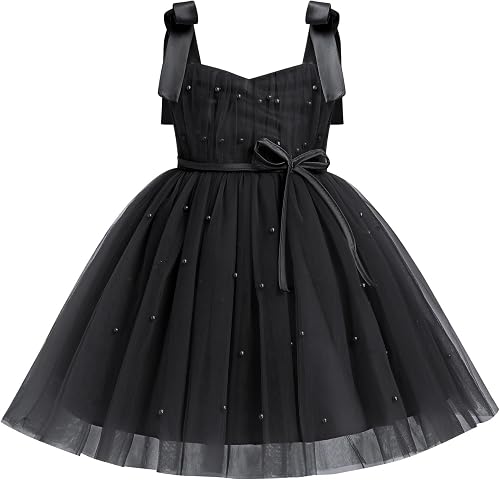 EULIMENE Toddler Girls Tulle Dress Spaghetti Strap Tutu Birthday Princess Pagean