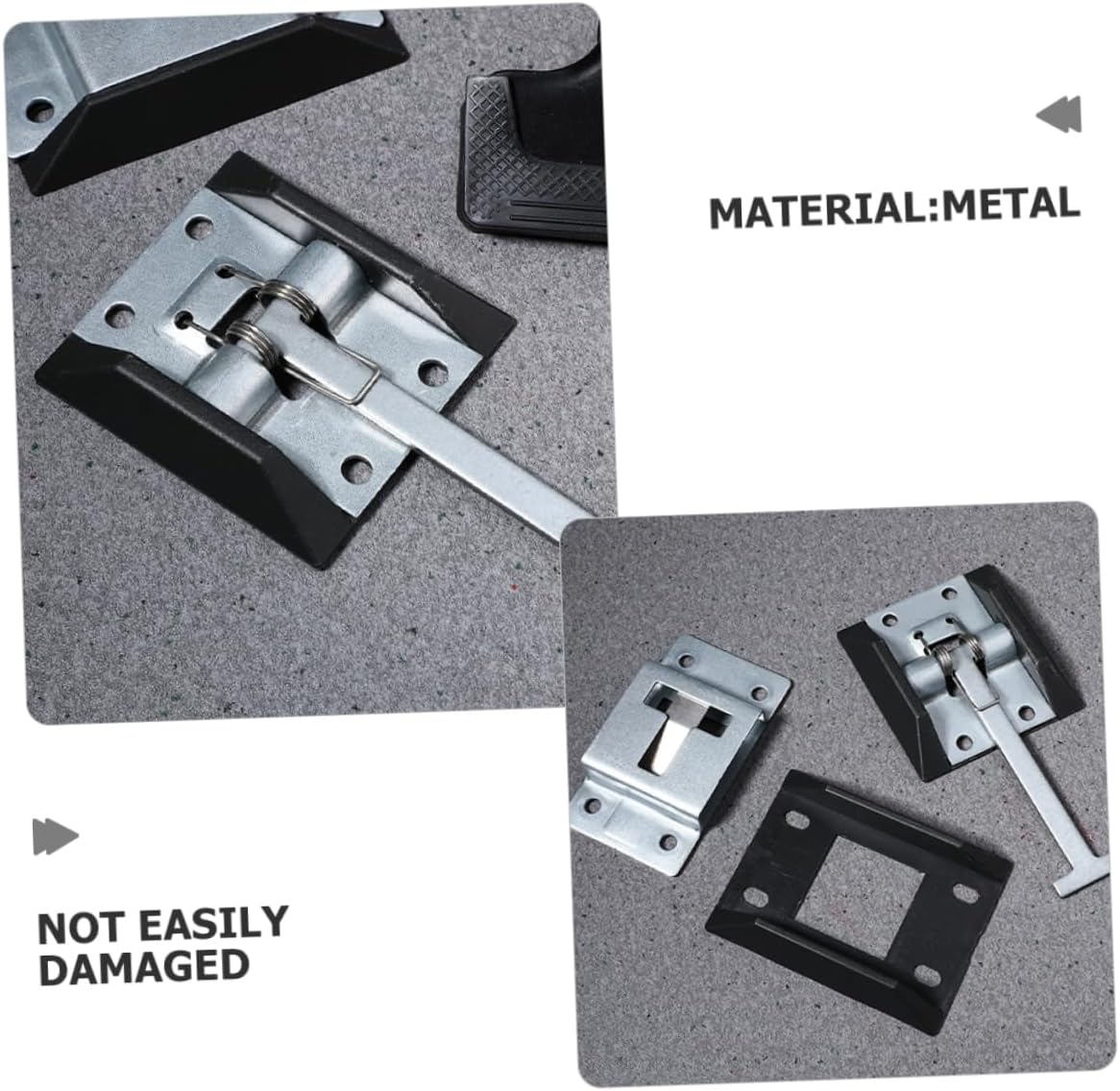 Ciieeo 4sets Trailer Door Holders Versatile Latch for Rvs and Cargo Trailers Weather-Resistant Enhanced Security for Vehicles
