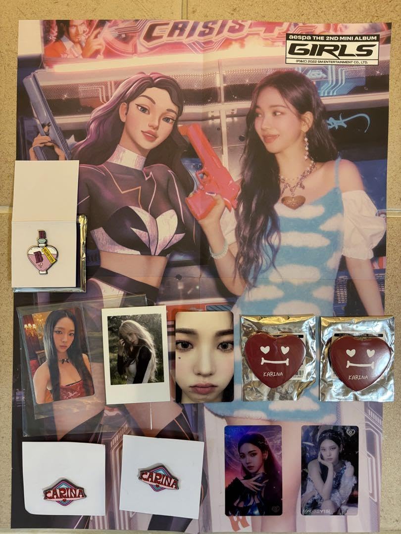 aespa カリナ トレカ ポスター セット aespa カリナ トレカ ポスター セット