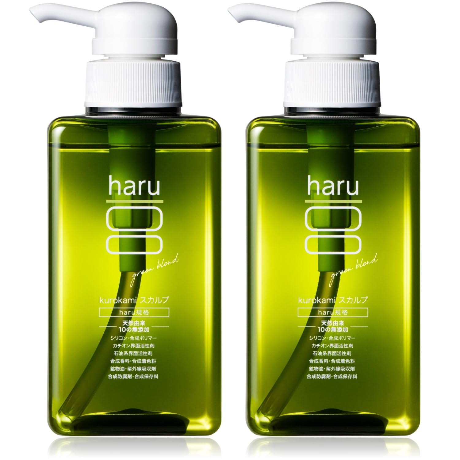 haru★黒髪スカルプ シャンプー グリーンブレンド 400ml 2本セット Amazon | haru(ハル) kurokamiスカルプ（グリーンブレンド） 400ml（約