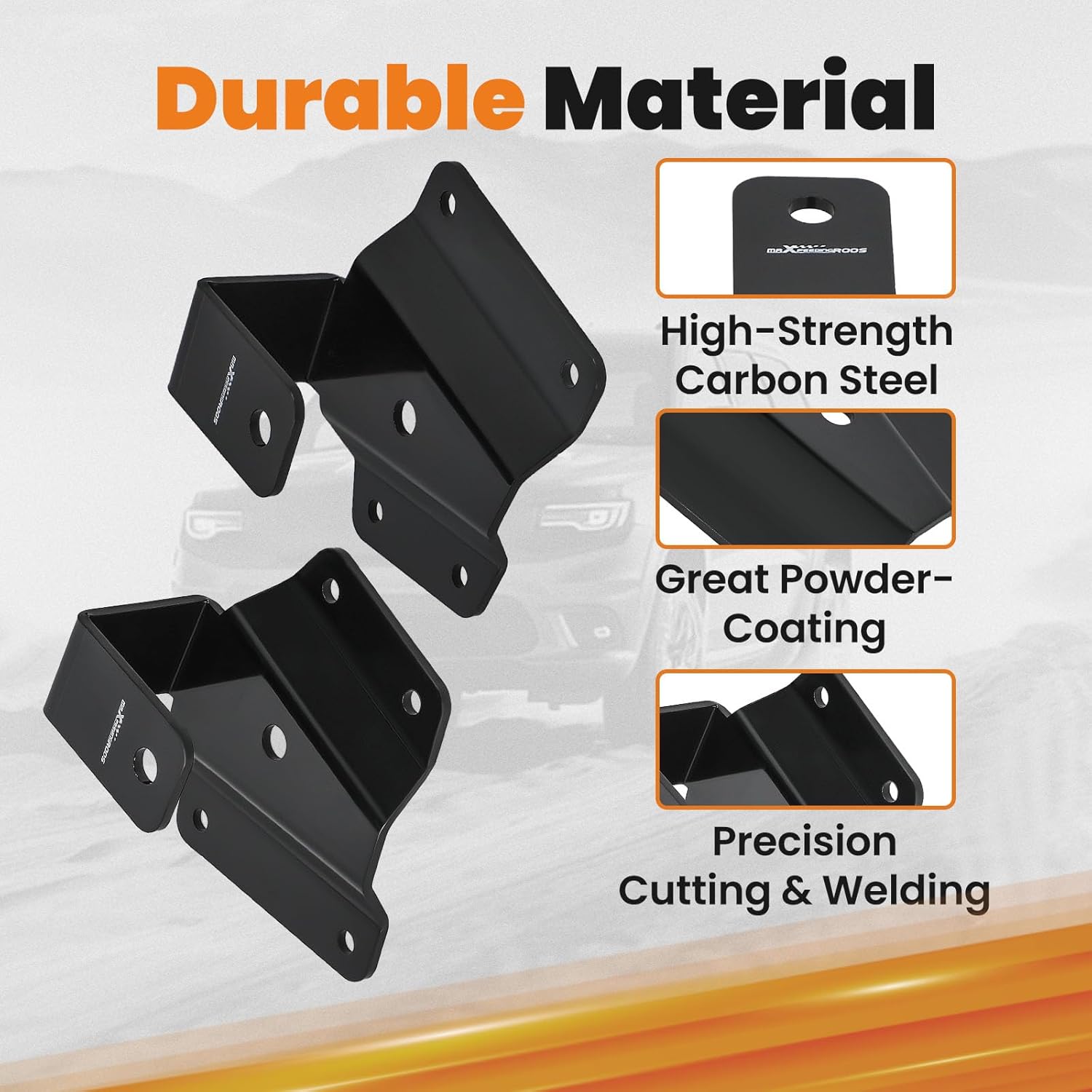 2" Rear Drop Hanger for Chevy Silverado/GMC Sierra 1500 2WD 1999-2006 Pickup Lowering Kit