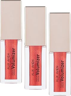 ALIX AVIEN Maxivolumizer Lipgloss 217 - Pomegranate Blossom - Kalıcı Ve Nemlendirici Ruj - Dolgunlaştırıcı Etki (3 paketi)