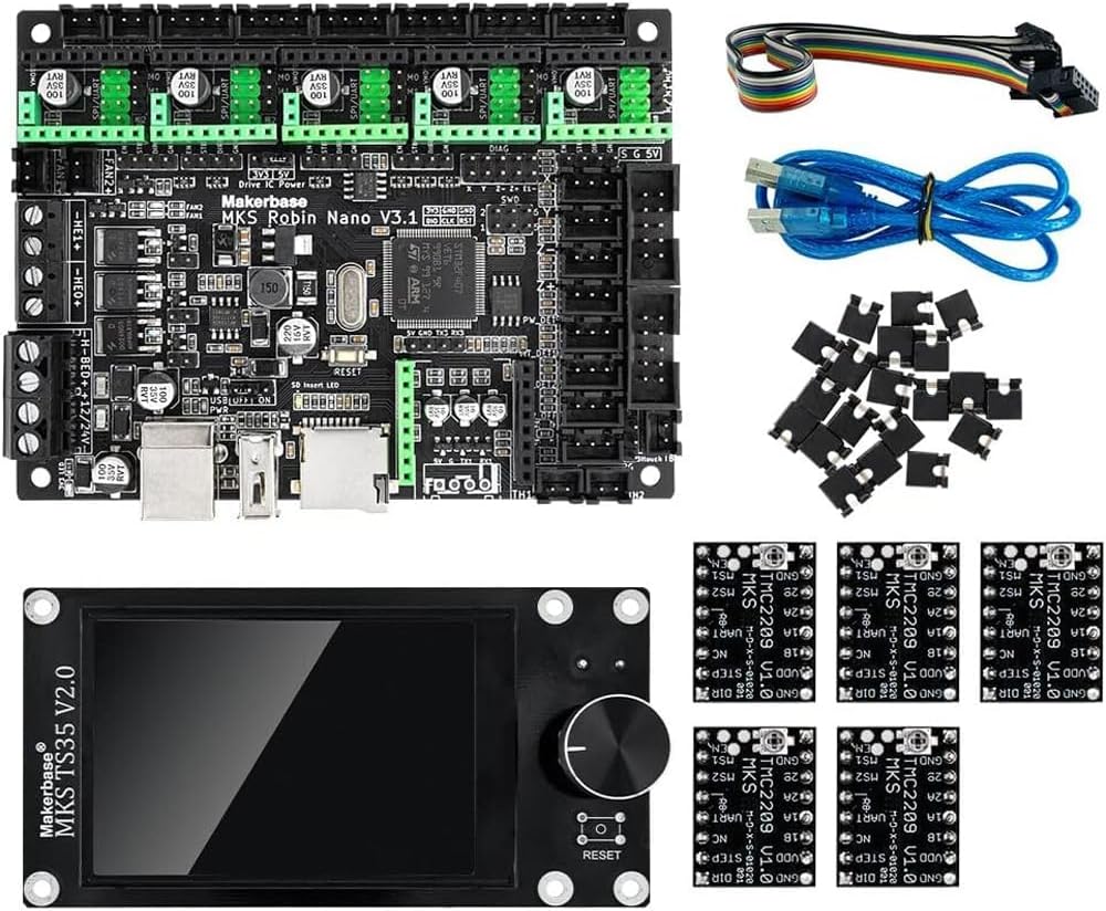 Makerbase MKS Robin Nano V3 32Bit 168 Mhz F407 3D Printer Control Board