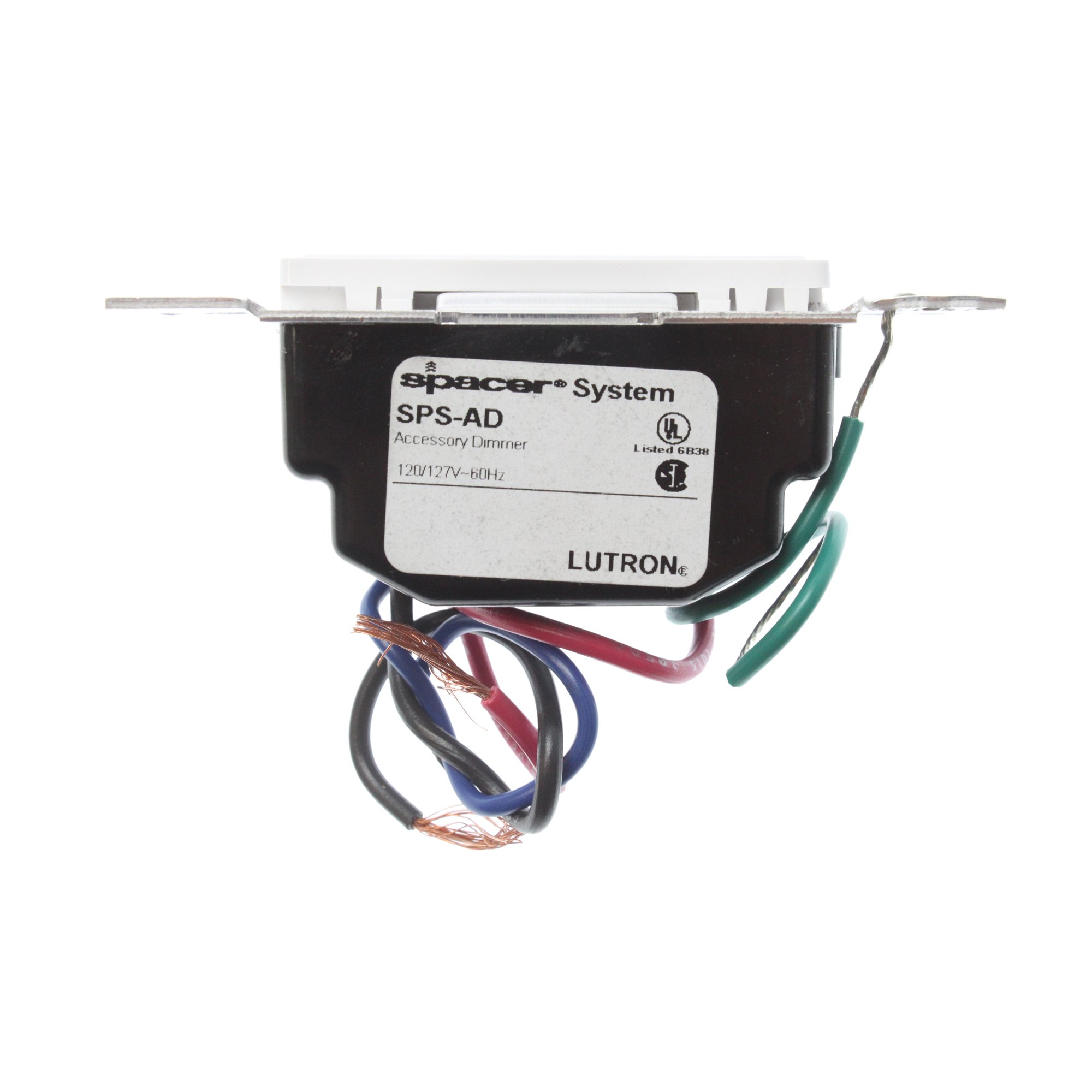 Lutron SPS-AD-WH Spacer Systems Accessory Dimmer White White - Wall Dimmer  Switches - Amazon.com