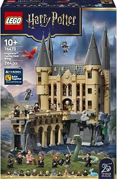 LEGO Harry Potter Hogwarts Şatosu: Doğu Kanadı 76473-10 Yaş Üzeri Çocuklar için Tom Riddle'ın Günlüğü ve Gryffindor Kılıcı Gibi Detaylar İçeren Yaratıcı Oyuncak Yapım Seti, Hediye Fikri (2164 Parça)