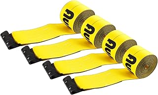4" x30' Winch Straps with Flat Hook Flatbed Tie Downs Truck Straps 5,400lbs Load