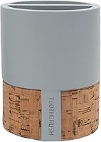 Vista 23 de Sweet Home Collection - Juego de accesorios de baño, colección única, diseños hermosos y decorativos para decoración de baño, soporte para cepillo