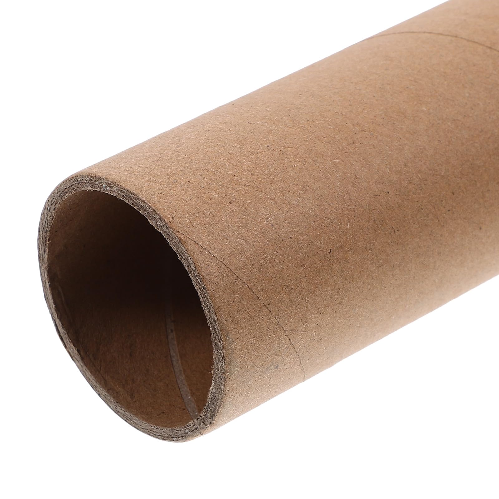 10 Pièces Lot de Tubes D'expédition en Papier Kraft avec Bouchons Tubes de Stockage Rigides pour Affiches Œuvres D'art et Documents pour Transport Sécurisé