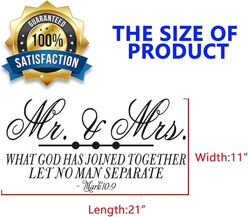 Miniatura 4 de Calcomanías de pared para dormitorio, calcomanías de pared para dormitorio, (fácil de aplicar), decoración de pared de vinilo, citas artísticas,