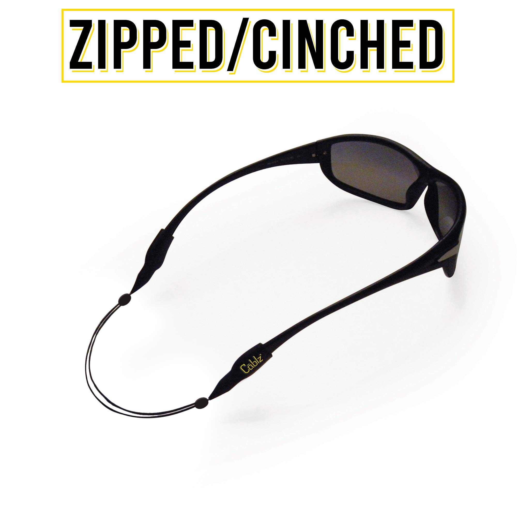Buy Cablz Zipz Adjustable Eyewear Retainer Lightweight, Low Profile