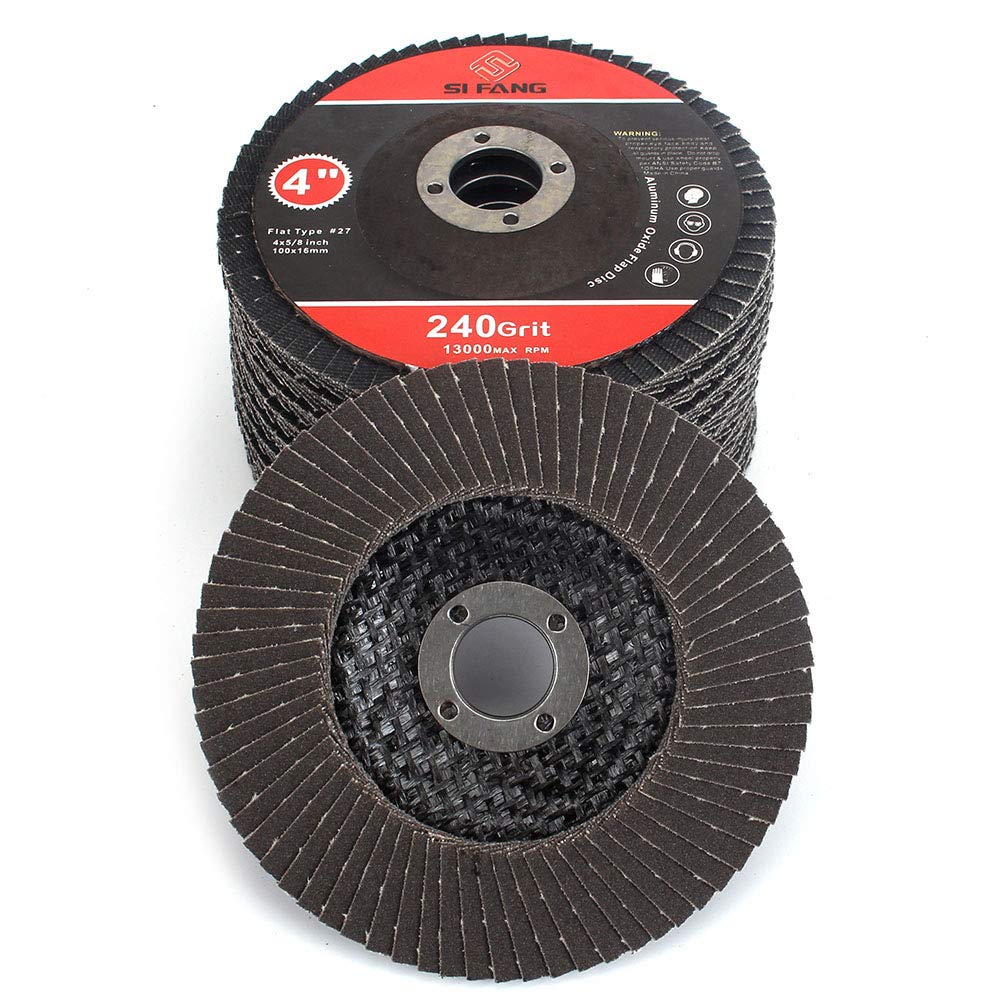 320 Grit Flap Discs - Angle Grinder Sanding (10 PCS) -9