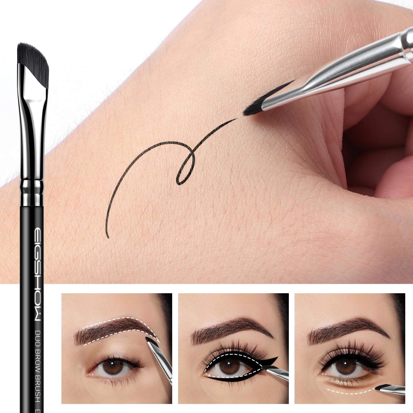 EIGSHOW Double Headed Eyebrow Brush - Image 4