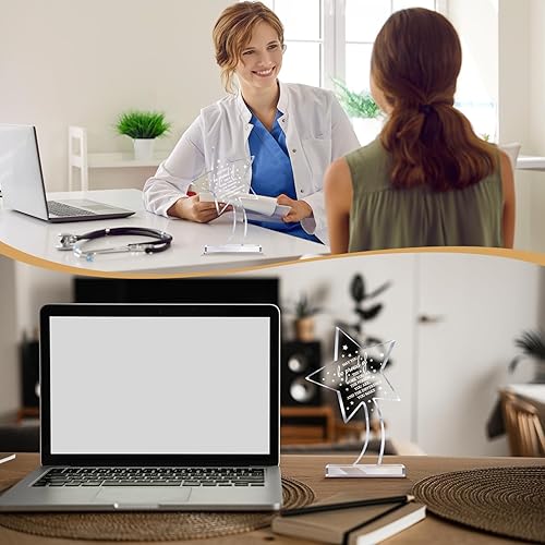 Miniatura 6 de Bucherry 10 piezas de premios de agradecimiento a los empleados para compañeros de trabajo acrílico trofeo de agradecimiento May You Be Proud of The