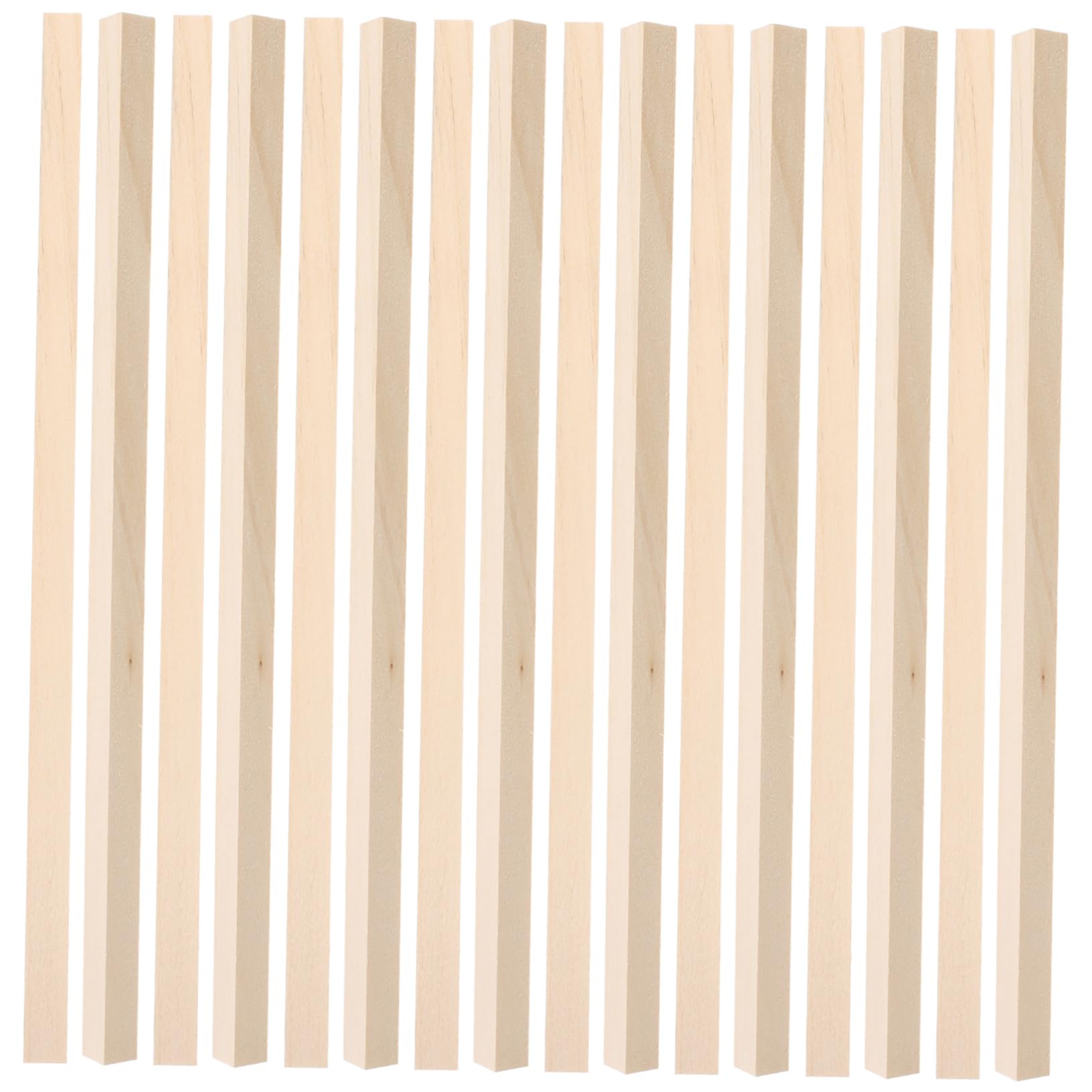 Tiges carrées bois dur de qualité supérieure KOMBIUDA pour projets artistiques durables